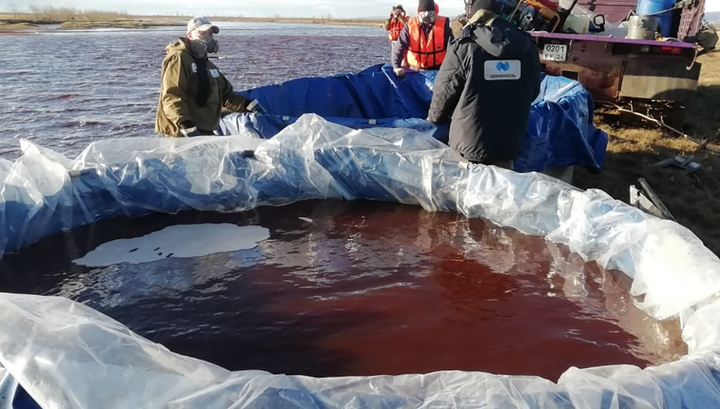 ЧП в Норильске: ПДК вредных веществ в воде превышена в 200 раз